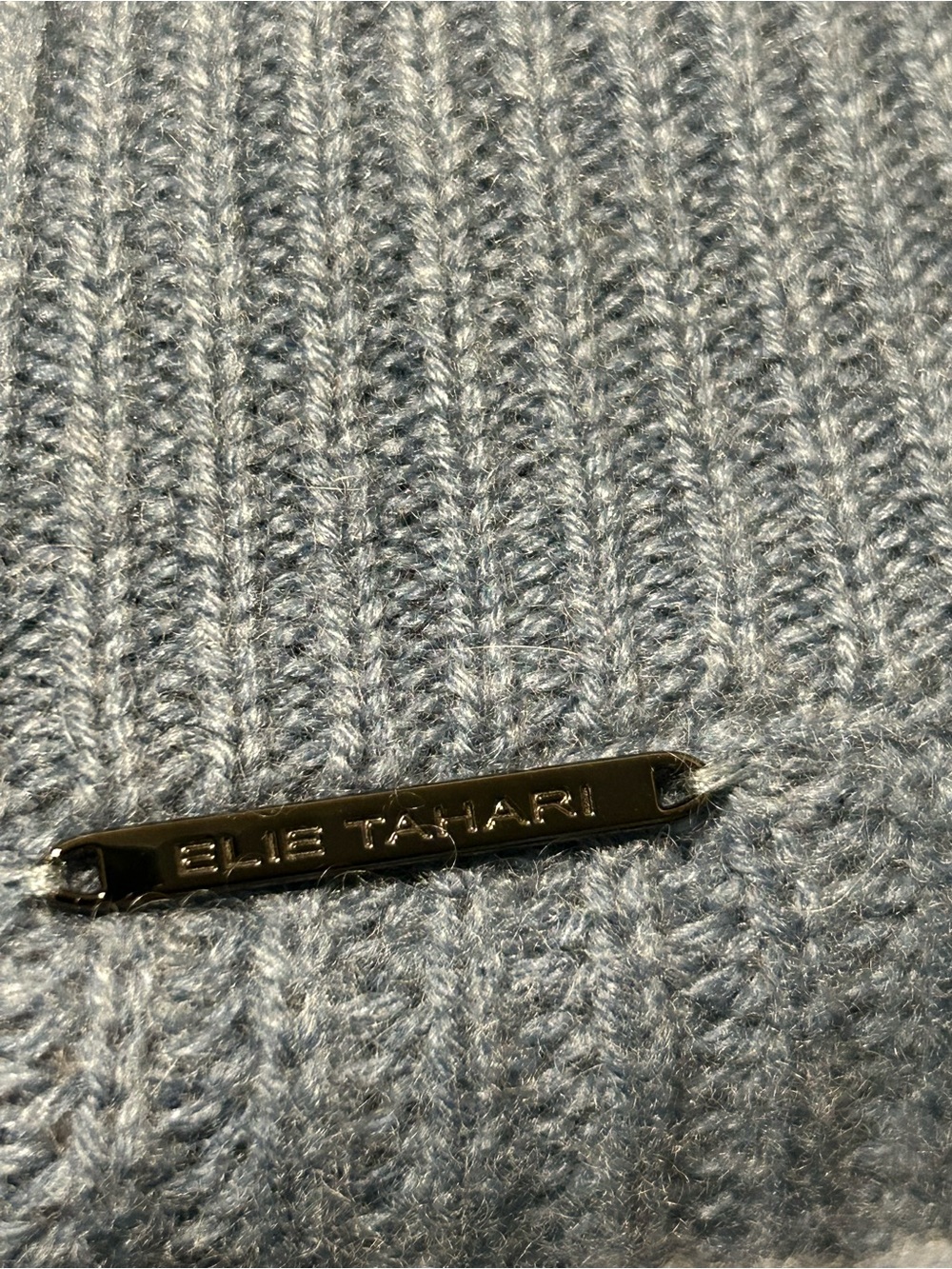 Elie Tahari 100% Cashmere Knit Collared Sweater Long Sleeve , Medium - Picture 7 of 9